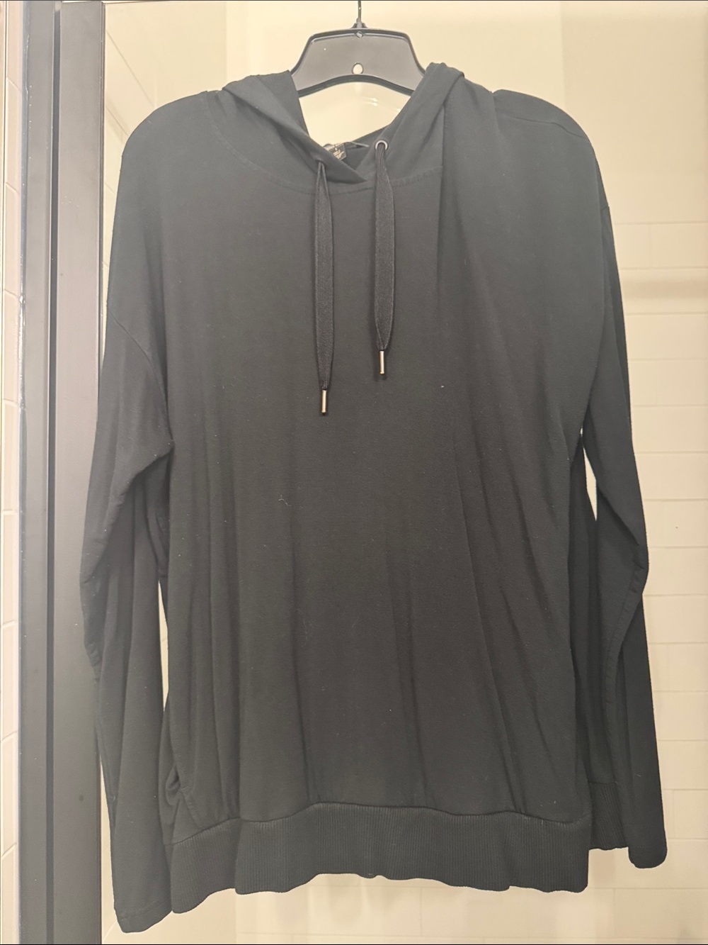 Banana Republic Black Women’s Crewneck Hoodie Sweater